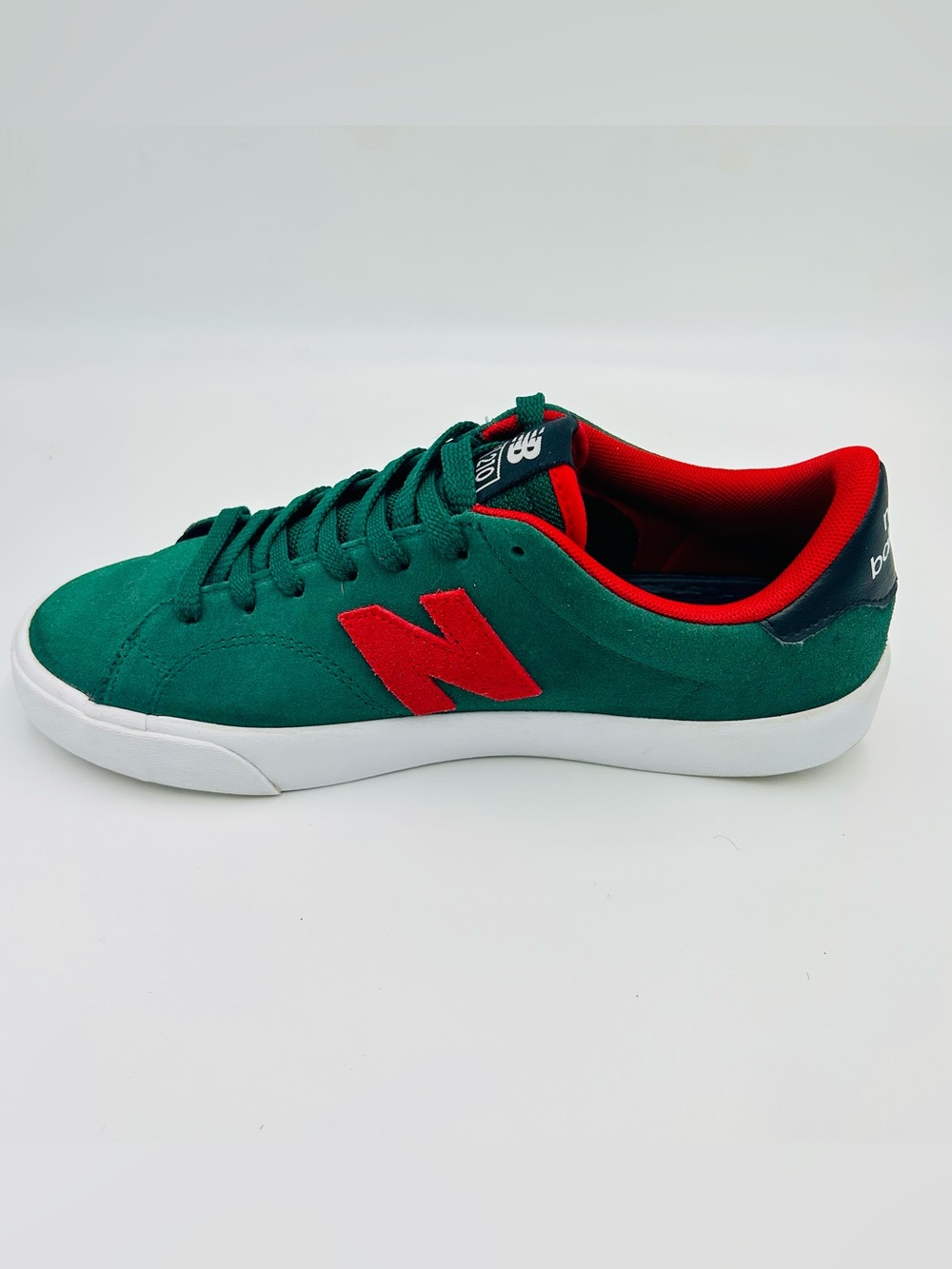 New Balance Numeric CT 210 Skate Shoes Green Red Suede Sneakers Men’s 8.5 - Picture 4 of 10
